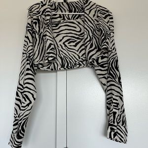 Zebra Print Jacket